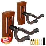 Muso Guitar Wall Mount 2 Pack Wood Color Hanger Holder. Fixed Price $27.99.