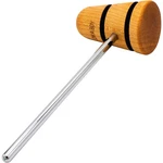 Low Boy Standard Wood Beater In Natural With Black Stripes. Fixed Price $35.00.