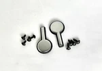 Sonor Sq2 Chrome Double Mallet Badge 190 344 01. Fixed Price $6.75.