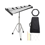 Glockenspiel Bell Kit 32 Notes,xylophone With 8"drum Practice Pad,ad.... Fixed Price $124.94.