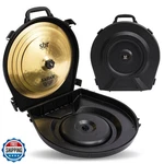 Gorpanix Cymbal Case With Foam Durable Hard Cases, Fits Up To 10 * 21". Fixed Price $159.99.