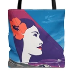 Hawaiian Airlines Tail Logo Tote Bag - Aviation World Traveler Series Hal100. Fixed Price $45.00.