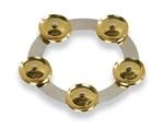 Latin Percussion Lp Tambo-ring Steel W/brass Jingles 6" Tambourine Bronze. Fixed Price $96.99.