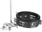 Toca Percussion Jingle-hit Tambourine With Gibraltar Mount - Black Marine Pearl. Fixed Price $84.99.