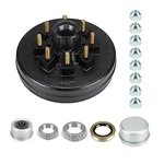 Youxmoto Trailer Brake Drum Kit 8-hole 6.5" Bolt Circle, Replaces 12" X 2" Tr.... Fixed Price $131.73.