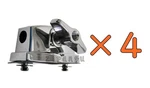 Set Of 4 Tama Mtb25ebn Tom Bracket W/ Rubber Plate For Rockstar / Swingstar Etc.. Fixed Price $49.99.