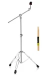 Hairiesis Cymbal Stand Pack - Adjustable Height (30-58 In) With Drumsticks. Fixed Price $55.28.