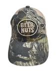 Beer Nuts Camo Trucker Hat Cap Strapback Mesh Distressed Patch Hunting Farmer. Fixed Price $8.50.