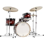 Drum Workshop Design Series Frequent Flyer 4-piece Shell Pack - Tobacco Burst. Fixed Price $1699.00.