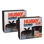 Husky Hkk55030b True Tie 55-gallon Drum Liners 30-count. 2 Pk. Fixed Price $84.61.