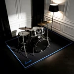 Aucuda Drum Rug 4x6ft Tpr Bottom Soundproof Non-slip Woven Farbic For Bass. Fixed Price $53.85.