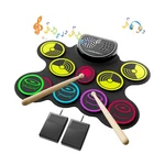 Miortior Electronic Drum Set, 10 Pads Roll-up Practice Pad... Fast Usa Ship. Fixed Price $71.87.