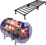 Sonret Burn Barrel Grate For 30-55 Gallon Drum Wood Stove Fire Kit. Fixed Price $69.99.