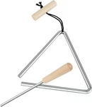Eastrock Triangle Instrument, Rhythm Steel Triangles Music Instrument 6 Inch. Fixed Price $13.29.