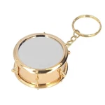 Snare Drum Key Chain, Brass Simulated Mini Drums Keychain Musical Instrument .... Fixed Price $25.32.