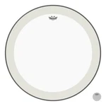 Bass, Powerstroke 4, Clear, 28 Dia., With Impact Patch Drum Head. Fixed Price $131.99.
