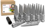 For Mazda Cx-5 13-17 Lug Wheel Installation Kit Chrome Cone Seat Spline Spiked. Fixed Price $87.66.