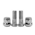 Mysttoo M12x1.5 Chrome Wheel Lug Stud Nut Set Compatible With 4pcs, Silver. Fixed Price $14.76.
