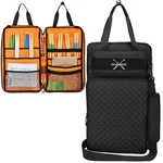 Furimety Drum Stick Bag With Hanging Hooks, Mallet Storage Medium, Black. Fixed Price $50.19.