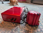 Pearl Throne Thumper Drum Accessory Red Th1a-12406-1312 Metal. Fixed Price $900.00.