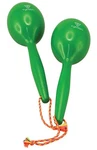 Wooden Maracas Green Sparkle Finish. Fixed Price $49.99.