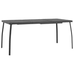 Patio Table Outdoor Bistro With Metal Frame Anthracite Steel Mesh Vidaxl. Fixed Price $89.99.