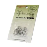 Canopus Chrome Over Brass Tension Rod Washers 20pk. Fixed Price $20.00.