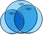Remo Emperor Colortone 3-pc Tom Pack - 10"/12"/14" Blue. Fixed Price $59.99.