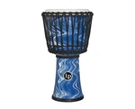 Latin Percussion 10" Rope Tuned Circle Djembe W/perfect-pitch Head - Blue Marble. Fixed Price $124.99.