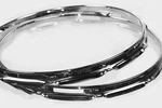 Dw Dwsmch14cr2 Pair Of Chrome 14/10 Truehoops Bands. Fixed Price $119.99.