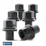 6x 28mm Sleeve Wheel Lug Nuts M22x1.5 Thread 33mm Hex Skirt Flange For Semis. Fixed Price $72.00.