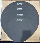 Evans Soundoff 4-piece Drum Mute Pack - 10", 12", 14", And 16". Fixed Price $32.00.