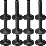 Facmogu 12pcs Black Plastic Long/medium/short Flanged Cymbal Sleeves,. Fixed Price $15.79.