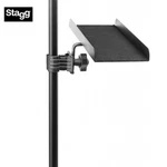 Stagg Scl-actr Durable Accessory Tray With Clamp For Stands - Black. Fixed Price $39.99.