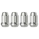 Chrome 7/16-20 Lug Nuts For Aftermarket Wheels - Closed End Spline Pack Of 4. Fixed Price $18.00.