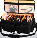 Saviour Dj Cable File Bag Detachable Padded Bottom & Adjustable Dividers. Fixed Price $54.74.