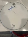 Hal Blaine Signed Autographed 16" Drumhead Wrecking Crew Professional Drum Shop. Fixed Price $250.00.