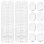 Yeshone 60 Pieces Drum Dampeners Gel Pads Silicone Soft Moon Gels For Clear. Fixed Price $10.36.