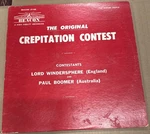 Original Crepitation Contest - Vg Beacon Lp 308 Lord Windersphere & Paul Boomer. Fixed Price $19.99.