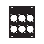 Ace Backstage Co. Pnl-106r Aluminum P Panel With 6 Connectrix Cutouts. Fixed Price $45.99.