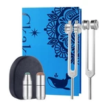 Ckakra Weighted Tuning Forks Set With Genuine Gemstone Base, Complete For.... Fixed Price $71.43.