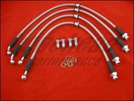 Techna-fit Stainless Steel Braided Brake Lines For 89-94 Nissan Maxima W/ Drums. Fixed Price $118.74.