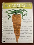 24 Carat Gold Songbook 1973 By Sid Engel Advanced Piano Solos Sheet Music. Fixed Price $12.99.