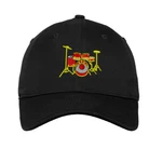 Soft Women Baseball Cap Drum Set Embroidery Dad Hats For Men Buckle Closure. Fixed Price $23.99.