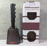 10 Inch Steel Cowbell W/handle Cheering Bell For Sports Events Large Copper New. Fixed Price $20.00.