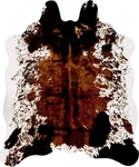 Faux Cowhide Rug Large (4.3ft X 5.6ft) - Non-slip Backing, Cow Print Decor .... Fixed Price $90.25.