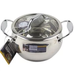 David Burke Splendor 2 Quart Casserole Pot With Lid Silver. Fixed Price $45.95.