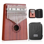 Gecko Kalimba 17 Keys Thumb Piano With Waterproof Protective Box, Tune Hammer.... Fixed Price $44.68.
