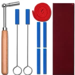 Melha Professional Piano Tuning Kit, 9 Pcs Tuner Wrench Hammer Tunin. Fixed Price $35.47.