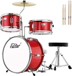 Drum Set Eastar 14 '' Kit For Kids Beginners, 3-piece With Adjustable. Fixed Price $117.95.